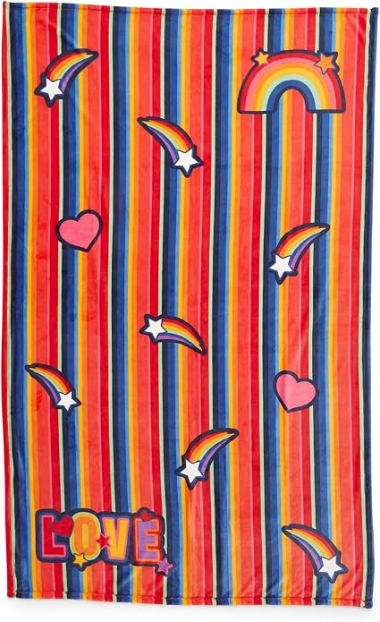 Vera Bradley Women's Fleece Throw Blanket – Soft Plush Blanket for Couch, Bedroom & Home Décor