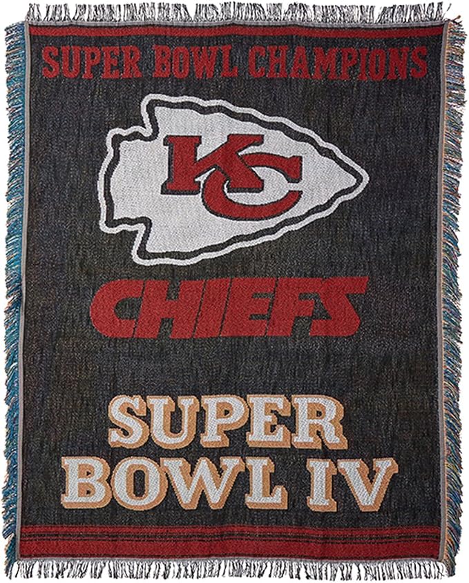 Northwest NFL Woven Tapestry Wall Hanging, 48 x 60 Inches, Officially Licensed, Decorative Fringes