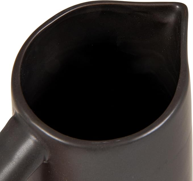 Bloomingville Black Stoneware Pitcher