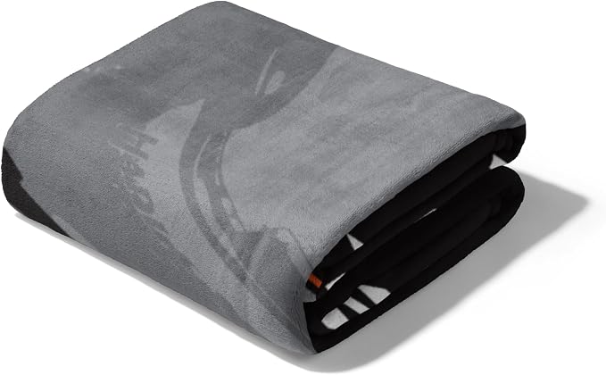 Harley-Davidson Vintage Stripes Silk Touch Throw Blanket, 46 x 60 in | 100% Polyester, Velvety Feel, Lightweight Warmth, Couch Bed Chair Lounging, Giftable Indoor Comfort