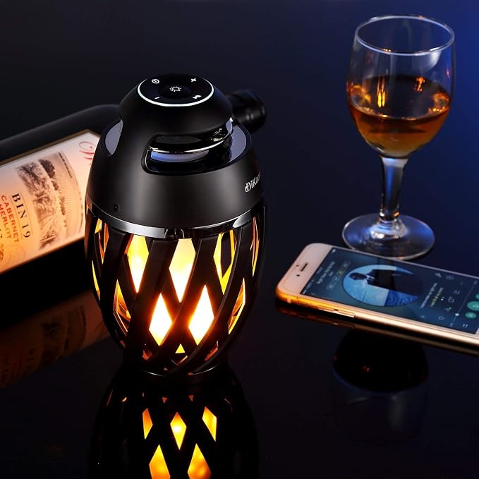 DiKaou Gifts for Men, Him, Outdoor Bluetooth Speaker, Unique Gifts for Him Dad, Wireless Speaker Waterproof with Torch Light, BT5.0 with HD Audio and Enhance Bass, Birthdays Gifts for Men Her Women