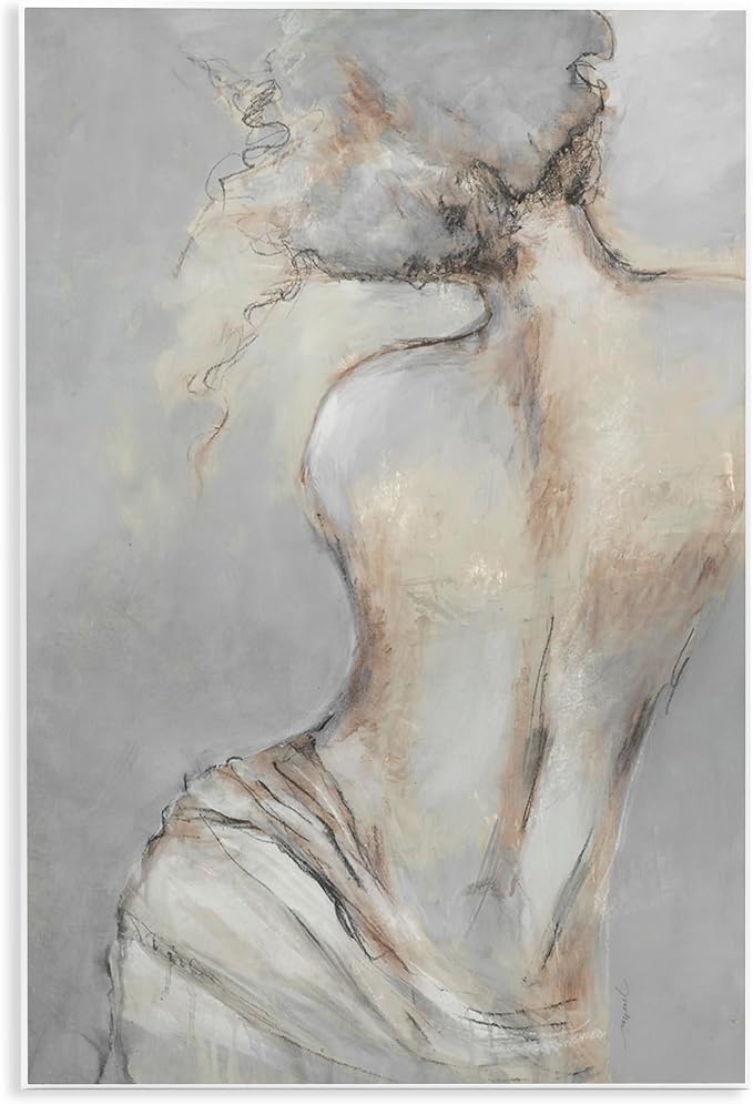 Traditional Nude Baroque, 10 x 15 Inch Mounted Print on Wall Plaque | Stupell Industries · By Liz Jardine · Ready to hang · Museum inspired statement piece · Made in USA