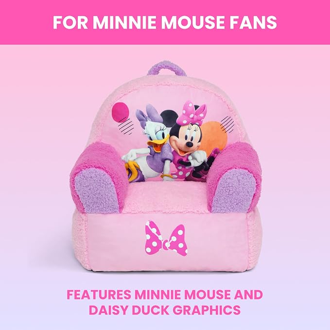 Delta Children Cozee Buddy Chair, Minnie Mouse