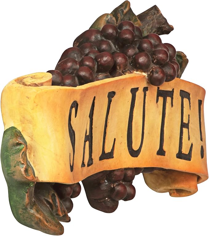 Design Toscano AH231116-Parent Salute Wall Sculpture,Full Color, 12.60" x 2.56"
