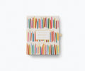 RIFLE PAPER CO. Birthday Candles Keepsake Card Boxed Set of 8, 4.25" L x 5.5" W Blank Interior Lets Your Thoughtful Handwritten Note Take Center Stage, Artisanally Crafted in the USA