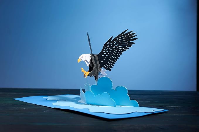 CUTE POPUP - Birthday 3D Card, Father's Day Pop Up Card - Perfect Present for Kids, Daddy, Giraffe-loving on any Annivers