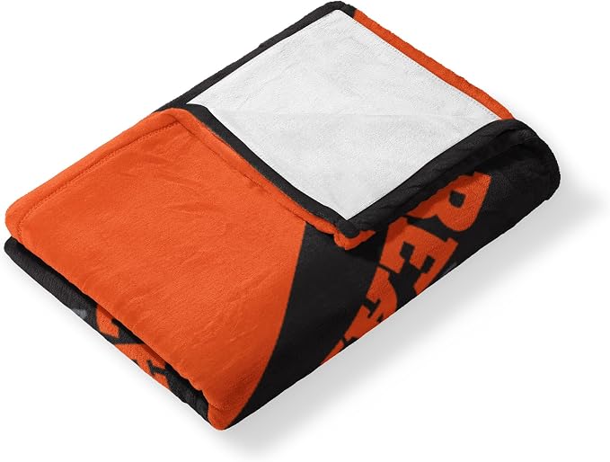 Northwest NCAA Silk Touch Throw Blanket, Ultra Soft Plush Polyester, Lightweight Warm Decorative Fan Gift, 46 x 60 in