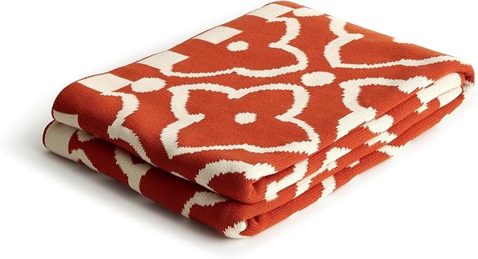 Vera Bradley Women's Cotton Double Knit Throw Blanket