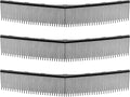 VEVOR 3 Packs Lawn Sweeper Brush Replacement, Compatible with VEVOR 26 in Lawn & Leaf Collector Sweepers, Yard Sweeper Brush Paddle with Durable V-Shaped Bristles for Easy Grass Leaf Cleanup | Compatible with Our 26 in Lawn & Leaf Collector Sweepers, D...