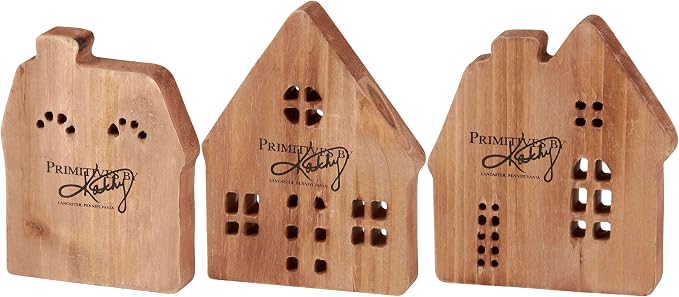 Primitives by Kathy Gingerbread Village Chunky Sitter Set