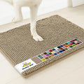 Muddy Mat® | Super Water Absorbent Door Mat Indoor, Microfiber Quick Dry Chenille Entryway Rug, Slip Resistant Front Door Mat, Indoor Mats for Entryway, Machine Washable Pet Rug, Taupe 32" x 40"