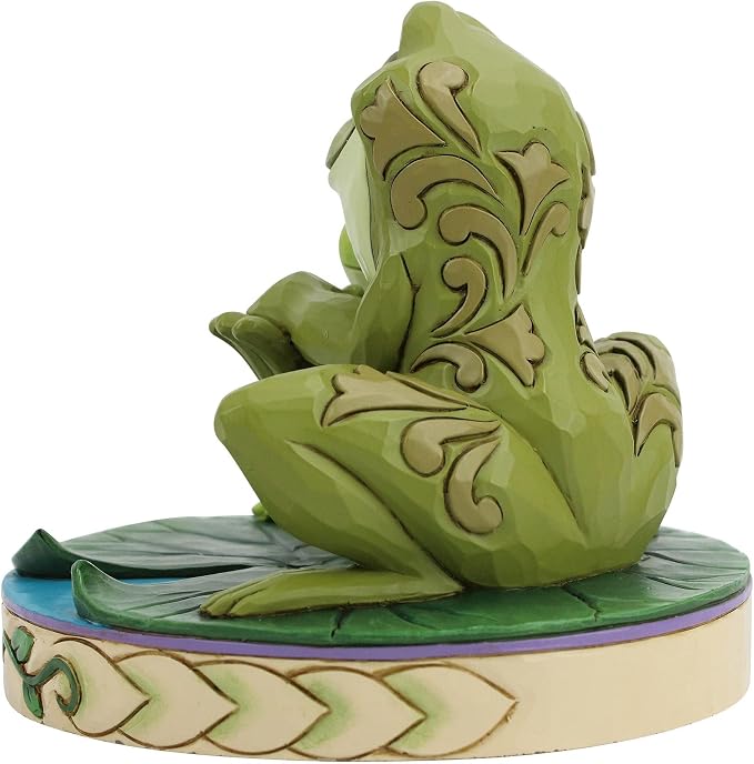 Enesco Disney Traditions Collection by Jim Shore The Princess and The Frog Tiana and Naveen Figurine- Resin Hand Crafted Painted Collectible Disney Figurines Decorative Home Decor Statue, 4.5 Inch