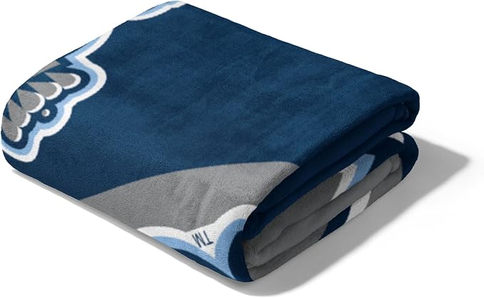 Northwest NCAA Silk Touch Throw Blanket, Ultra Soft Plush Polyester, Lightweight Warm Decorative Fan Gift, 46 x 60 in