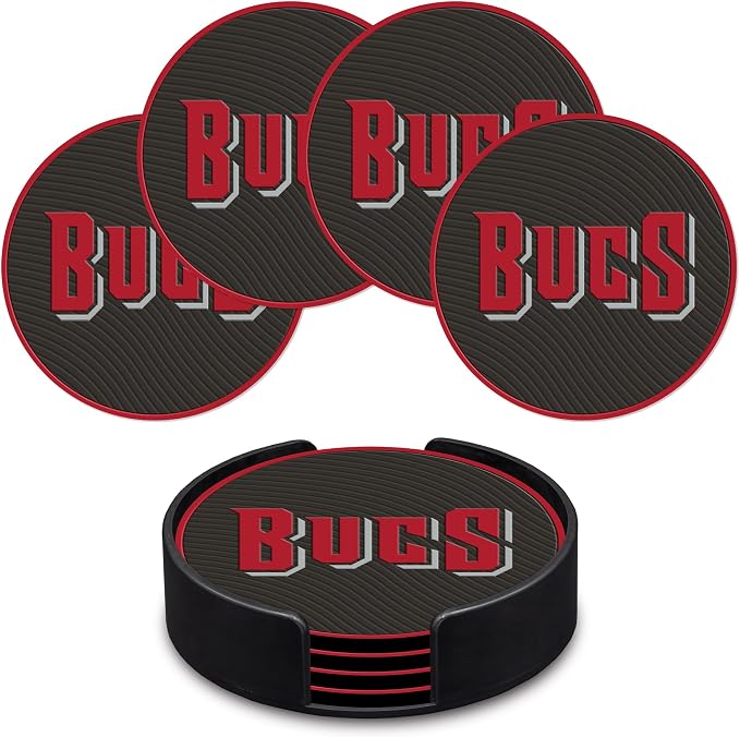 Rico Industries NFL Football Classic Favorites: PVC Coaster Set (4-Pack)