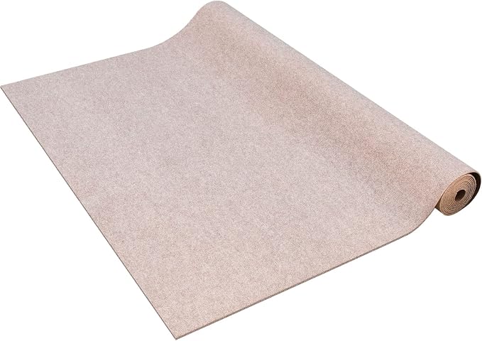 Happybuy 6 ft x 18 ft Brown Marine Carpet for Boats Waterproof - 0.18" Thick Indoor Outdoor Rug Carpet Roll for Home Patio Porch Deck