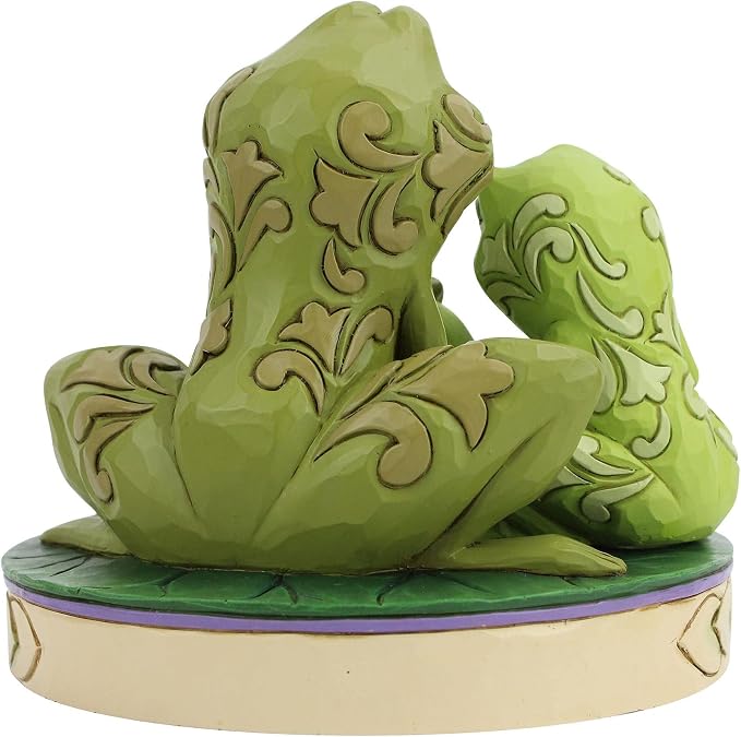 Enesco Disney Traditions Collection by Jim Shore The Princess and The Frog Tiana and Naveen Figurine- Resin Hand Crafted Painted Collectible Disney Figurines Decorative Home Decor Statue, 4.5 Inch