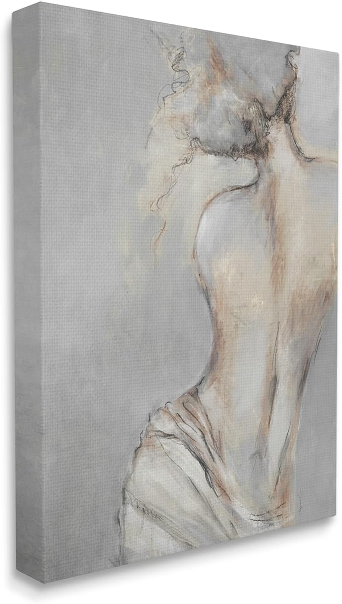 Traditional Nude Baroque, 24 x 30 Inch Canvas Wall Art | Stupell Industries · By Liz Jardine · Ready to hang · Museum inspired statement piece · Made in USA