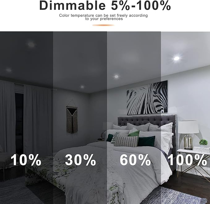 OHLUX GU24 Smart Light Bulbs Compatible with Alexa, 10W 900LM Super Bright, RGBCW Color Changing GU24 LED Bulb, 120V 100W Halogen Replacement, 2Pack