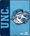 Proformance Home NCAA North Carolina Tar Heels Endzone Ultra Soft Tailgate Throw