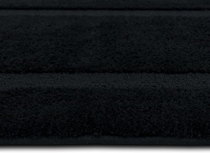 Mohawk Home Prestige Casual Solid Black 2' X 3' 4" Bath Mat Perfect for Bathroom