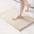 Madison Park Marshmallow Super Soft & Absorbent Bath Rug, 20 x 30, Natural