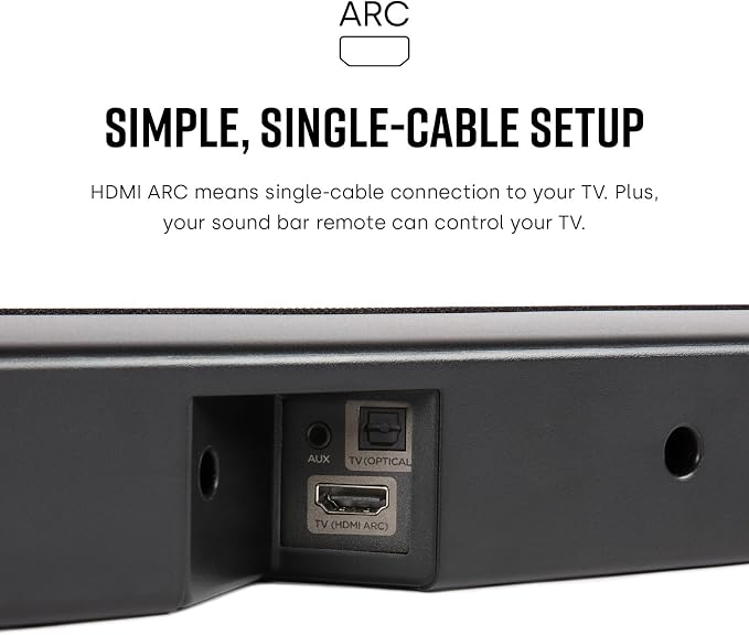Polk Audio Signa S2 Sound Bar for Smart TV with Subwoofer, Wireless – Exclusive VoiceAdjust Technology, Ultra-Slim Design, Works with 4K & HD TVs, HDMI & Optical, Bluetooth, Wireless Streaming