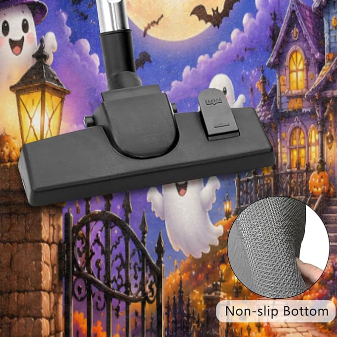 Halloween Half Round Door Mat Welcome Entrance Mat Bath Bathroom Rug B2 | Halloween Ghosts Welcome Entrance Mat Anti-Slip Half Moon Bath Mat Semi Circle Rug Indoor Outdoor Kitchen Rug