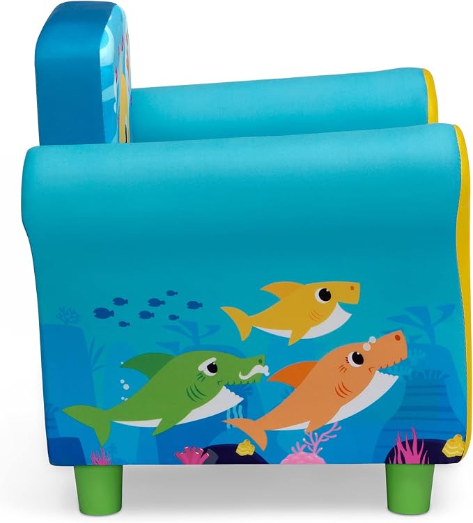 Delta Children Upholstered Chair, Baby Shark