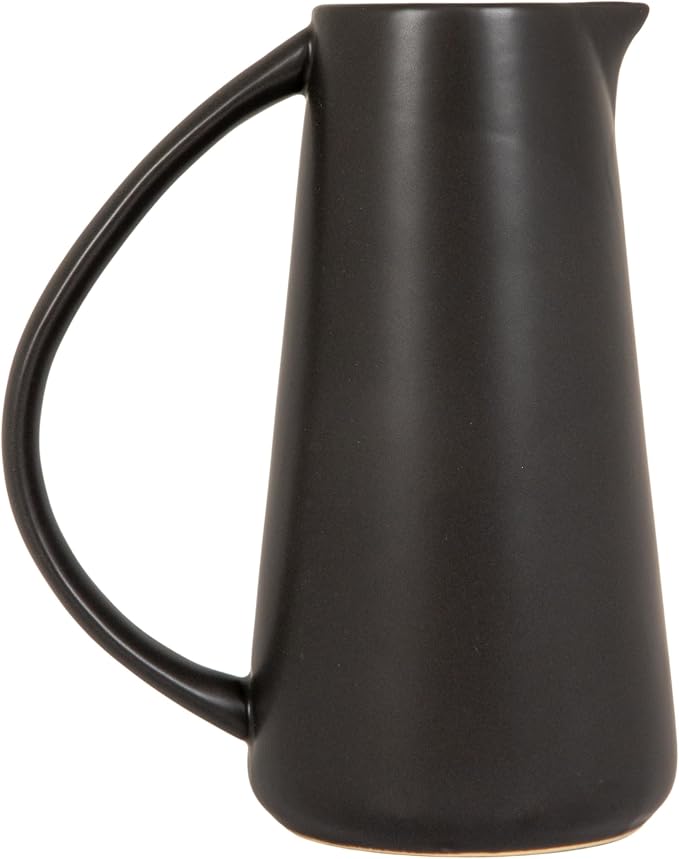Bloomingville Black Stoneware Pitcher