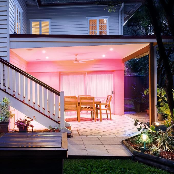 LIFX Supercolor BR30 Smart Bulbs E26 (2-Pack), Color Changing RGB + Tunable White, 1100 Lumens 65W Equivalent Indoor Flood Bulb, WiFi Dimmable, Matter Compatible, Apple HomeKit, Alexa & Google Home