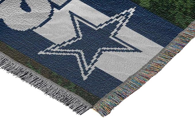 Northwest NFL Woven Tapestry Wall Hanging, 48 x 60 Inches, Officially Licensed, Decorative Fringes
