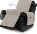 H.VERSAILTEX 100% Waterproof Recliner Chair Covers, Recliner Covers Non-Slip Stay in Place, Thick Cover for Recliner Chair with Pocket, Dog Couch Cover Protector Washable(French Oak, 25")