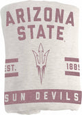 Logo Brands NCAA Sweatshirt Blanket - Officially Licensed Soft Throw Blanket for Fans, Cozy Game Day Blanket, Vintage-Style, Great Gift for Students & Alumni