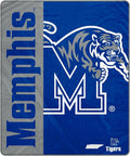 Proformance Home NCAA Memphis Tigers Endzone Ultra Soft Tailgate Throw