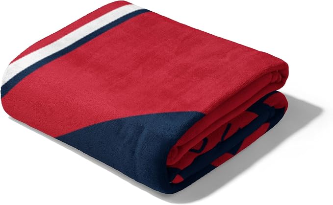 Northwest NCAA Silk Touch Throw Blanket, Ultra Soft Plush Polyester, Lightweight Warm Decorative Fan Gift, 46 x 60 in