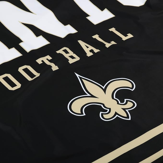 FOCO New Orleans Saints NFL Team Property Of Sherpa Fleece Blanket