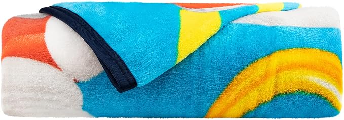 Franco Kids Bedding Super Soft Plush Micro Raschel Blanket, 62 in x 90 in, Sonic The Hedgehog