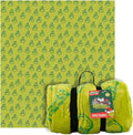 Dr. Seuss The Grinch Holiday Christmas Bedding Super Cozy Oversized Family Size Blanket, 120 in x 108 in, (Officially Licensed Product) By Franco Collectibles