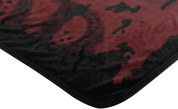 Northwest Harry Potter Micro Raschel Throw Blanket, Lightweight Breathable for Couch, Sofa, Cozy for All Seasons 46" x 60", Battle Flag