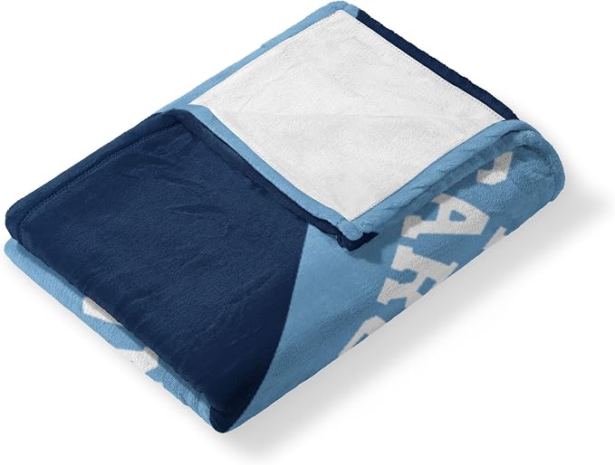 Northwest NCAA Silk Touch Throw Blanket, Ultra Soft Plush Polyester, Lightweight Warm Decorative Fan Gift, 46 x 60 in