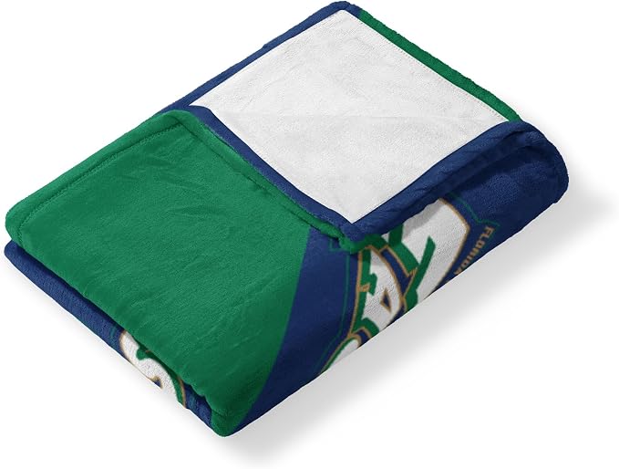 Northwest NCAA Silk Touch Throw Blanket, Ultra Soft Plush Polyester, Lightweight Warm Decorative Fan Gift, 46 x 60 in