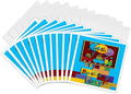 3dRose 4th Choo Choo Train Birthday Party - Greeting Cards, 6 x 6 inches, set of 12 (gc_20888_2)