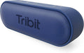 Tribit XSound Go Portable Bluetooth Speaker, 16W, 24H Playtime, Blue | IPX7 Waterproof, Custom EQ, XBass, BT5.3, Wireless, Loud Sound, TWS Pairing, Type-C, Outdoor, Home, Travel, Beach, Shower