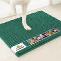 Muddy Mat® | Super Water Absorbent Door Mat Indoor, Microfiber Quick Dry Chenille Entryway Rug, Slip Resistant Front Door Mat, Indoor Mats for Entryway, Machine Washable Pet Rug, Slate Blue 48" x 60"