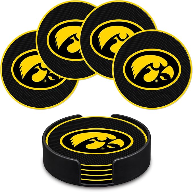 Rico Industries NCAA 4pack Coaster Set - Classic Favorites
