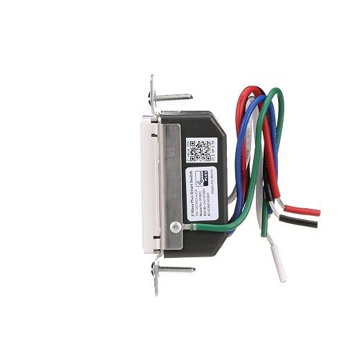 Eaton Z-Wave Plus RF9601DW Wireless Switch, Single Pole, 3-Way, White