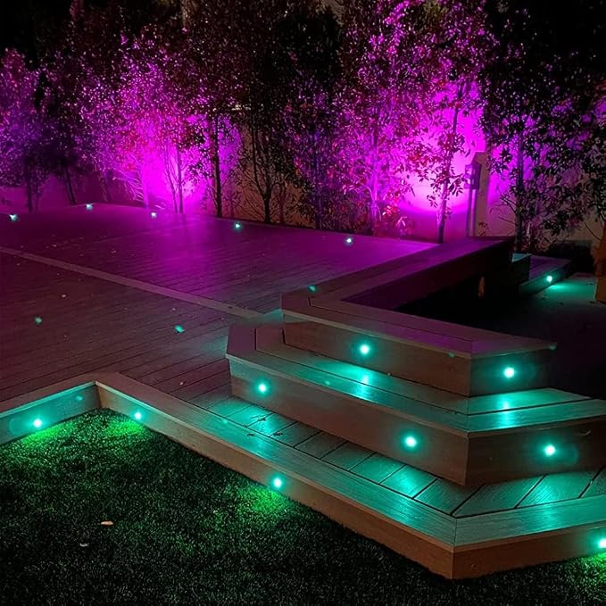 LED WiFi RGBW Controller, Smart for FVTLED RGBW LED Deck Lights | 5 Pin Wireless Controller, Comes With a Remote, Working with Android and iOS System Free App