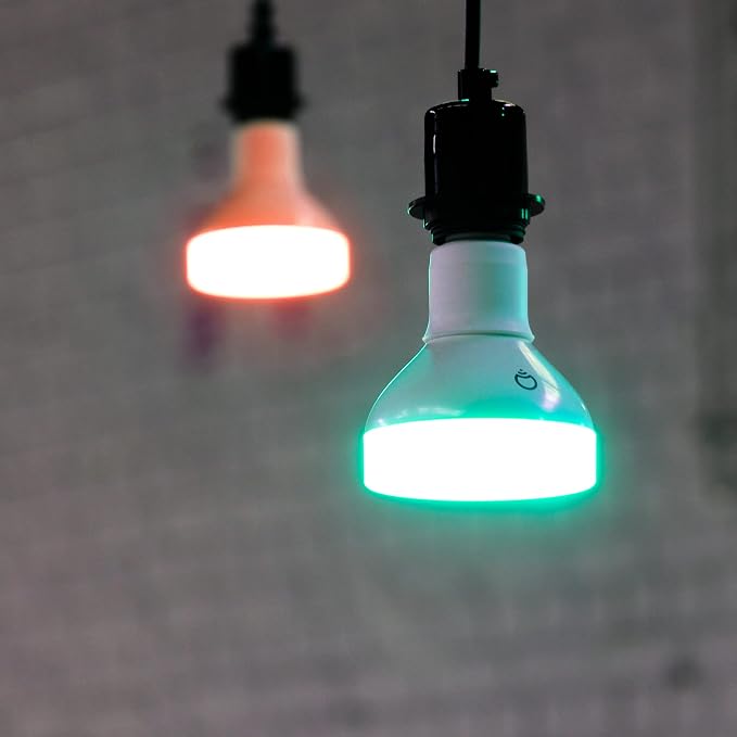 LIFX Supercolor BR30 Smart Bulbs E26 (2-Pack), Color Changing RGB + Tunable White, 1100 Lumens 65W Equivalent Indoor Flood Bulb, WiFi Dimmable, Matter Compatible, Apple HomeKit, Alexa & Google Home