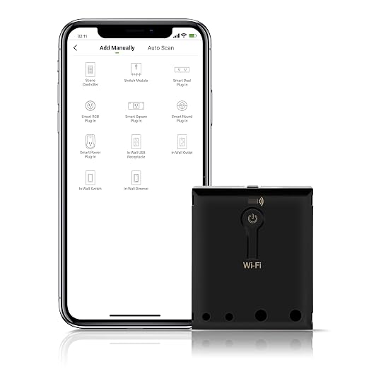 TOPGREENER Wi-Fi Single Relay Module, 120-240VAC, 10A, Smart Switch | Hidden Smart Switch for Fans, Lights and Outlets; 2.4GHz Wi-Fi, Alexa and Google Assistant, Neutral Required, TGWFRSM1