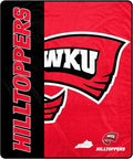 Proformance Home NCAA Western Kentucky Hilltoppers Endzone Ultra Soft Tailgate Throw